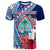 Custom Guam Chamorro T Shirt Happy Liberation Day Latte Stone LT13 - Wonder Print Shop