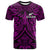 New Zealand Silver Fern Rugby T Shirt All Black Purple NZ Maori Pattern LT13 - Wonder Print Shop
