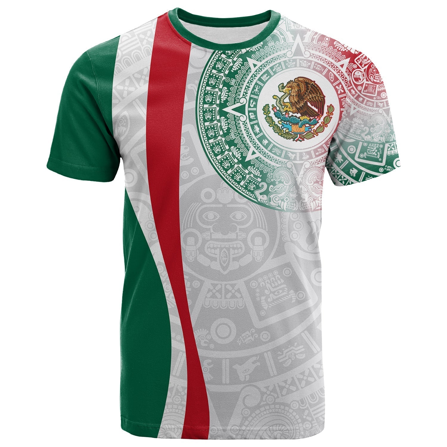custom-personalised-mexico-t-shirt-mexican-eagles-aztec-pattern-lt13