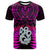 Aotearoa Fern T Shirt New Zealand Hei Tiki Purple Style LT13 - Wonder Print Shop