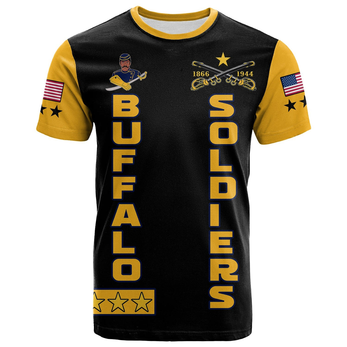 Custom Buffalo Soldiers T Shirt BSMC Club Adore Motorcycle LT13 - Wonder Print Shop