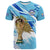 Custom Uruguay Football T Shirt La Celeste WC 2022 Sporty Style - Wonder Print Shop