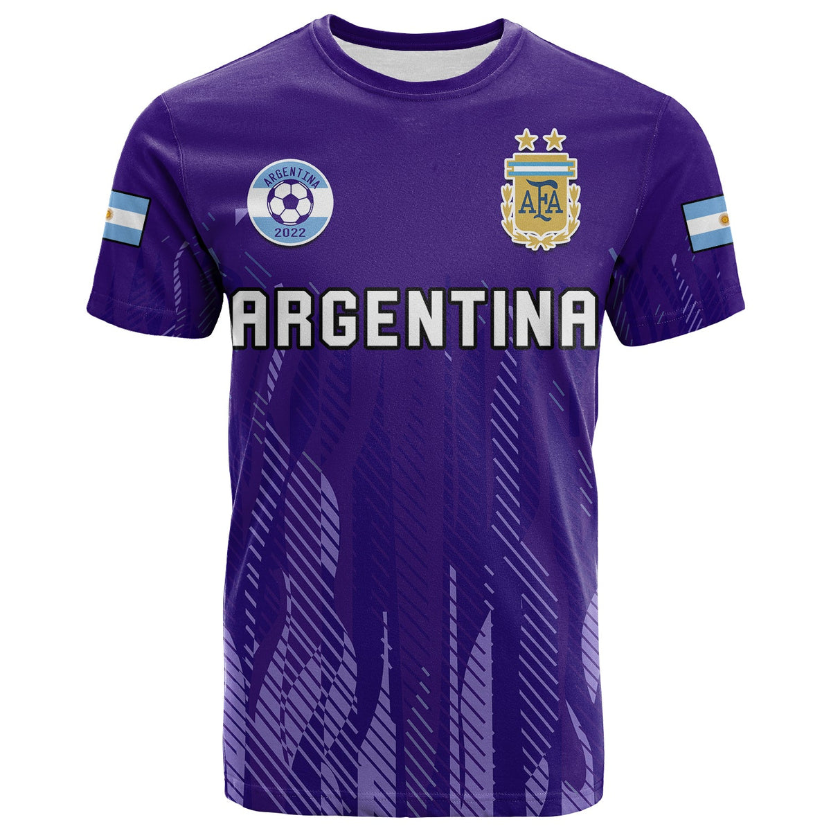 Argentina Football T Shirt Vamos La Albiceleste 2022 Newest Style - Wonder Print Shop