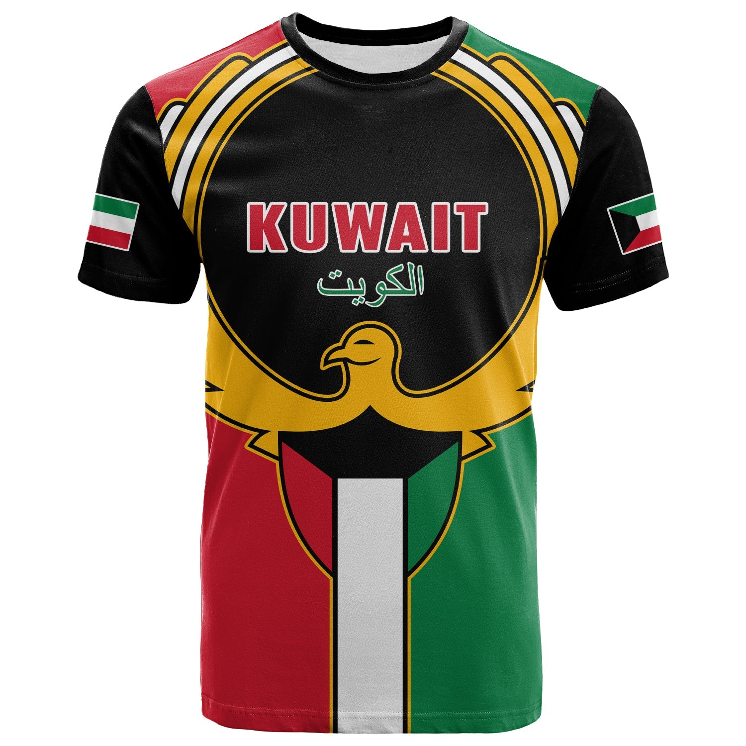 custom-personalised-kuwait-t-shirt-happy-independence-day-with-coat-of-arms