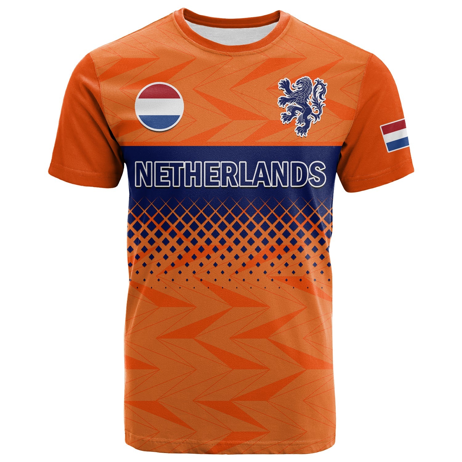 Netherlands Football T Shirt Holland World Cup 2022 - Wonder Print Shop