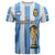 Argentina Football T Shirt La Albiceleste Campeon Proud White 2022 - Wonder Print Shop