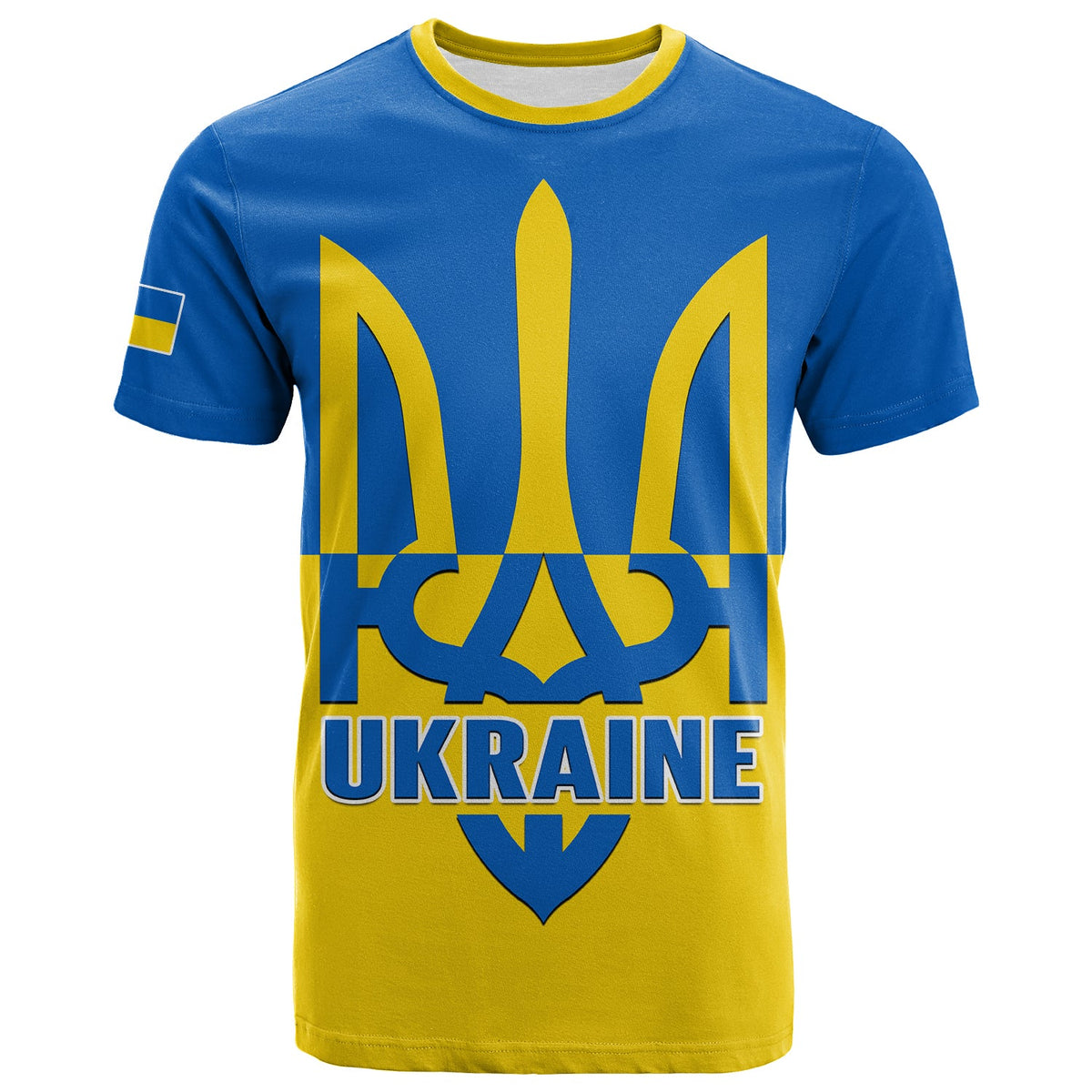 Ukraine T Shirt Stand With Ukrainian Simple Style - Wonder Print Shop