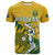 Custom South Africa Cricket T Shirt Go Proteas Unique Style - Wonder Print Shop