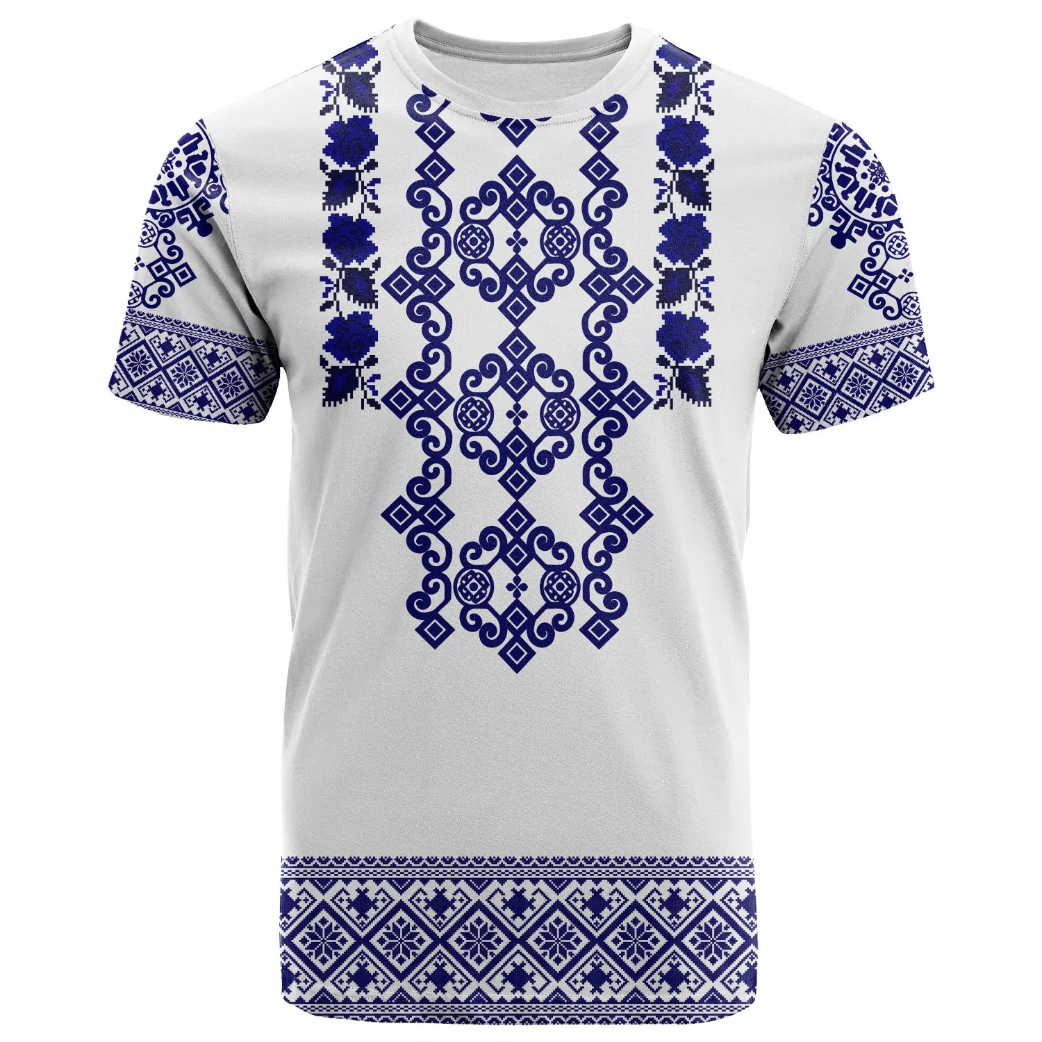 custom-personalised-ukraine-t-shirt-navy-ukrainian-belarus-vyshyvanka