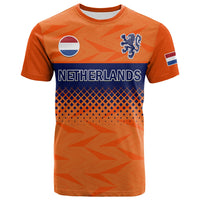 Custom Netherlands Football T Shirt Holland World Cup 2022 - Wonder Print Shop