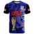 USA Football T Shirt The Yanks Champions WC 2022 - Wonder Print Shop