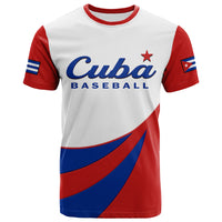 Custom Cuba 2023 T Shirt Baseball - Wonder Print Shop