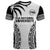 Custom Fiji University T Shirt National Fijian Tapa Pattern White - Wonder Print Shop