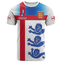 England Football T Shirt Three Lions Champions World Cup 2022 - Wonder Print Shop