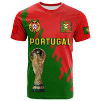 Custom Portugal Football T Shirt Champions WC 2022 - Wonder Print Shop
