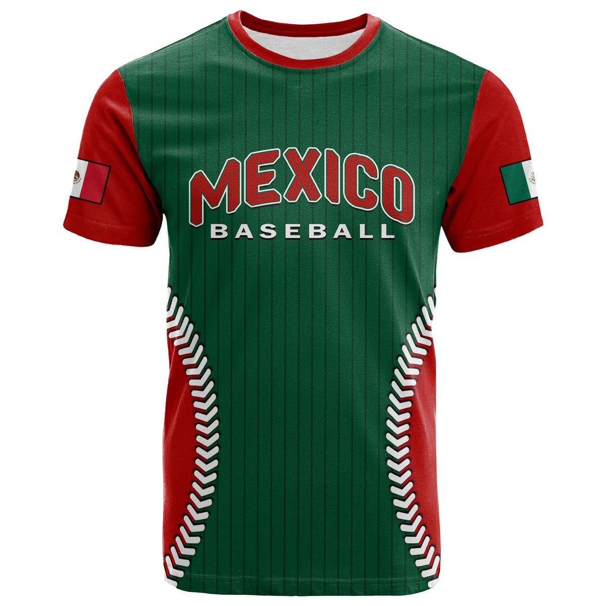 Custom Mexico T Shirt Baseball Sporty Style - Wonder Print Shop