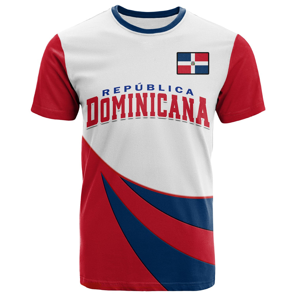 Custom Republica Dominicana 2023 T Shirt Baseball - Wonder Print Shop