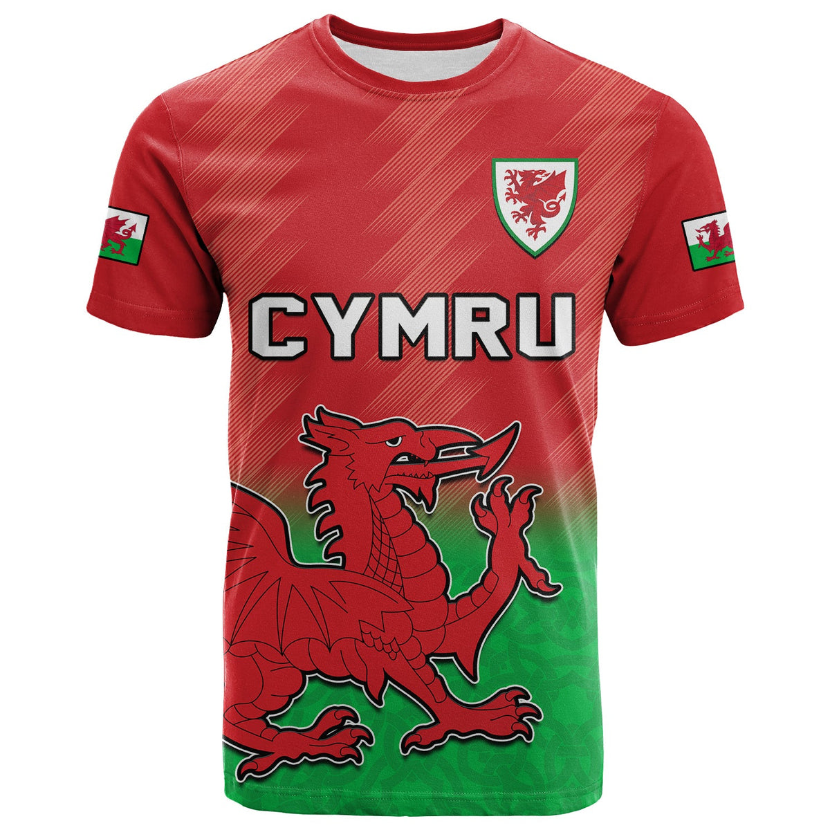 Wales Football T Shirt World Cup 2022 Come On Cymru Yma O Hyd - Wonder Print Shop