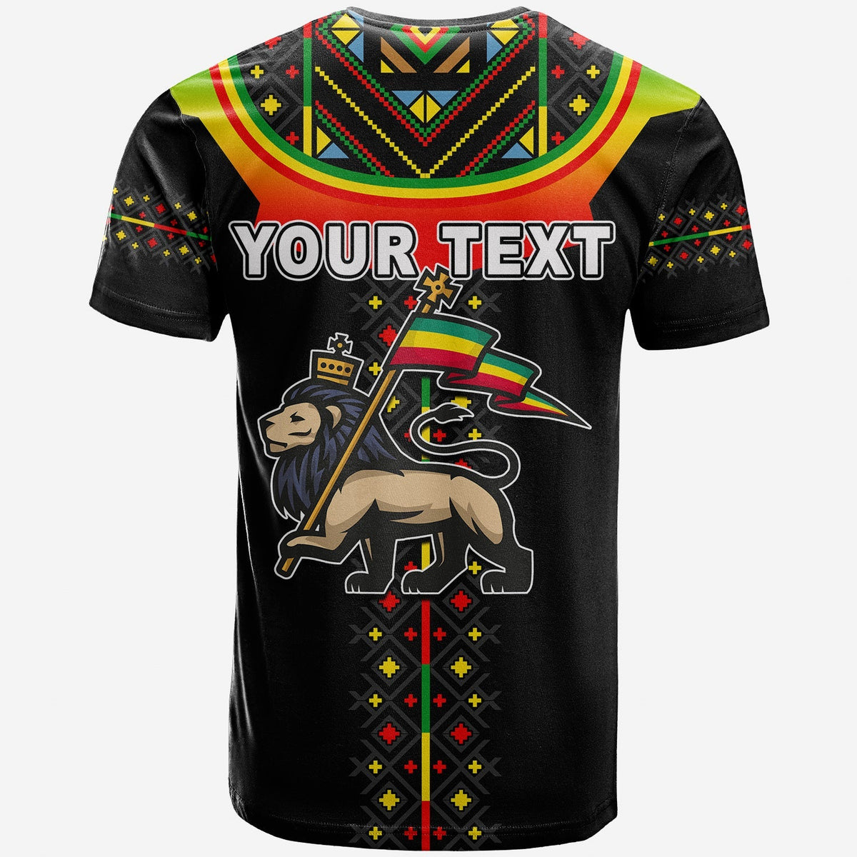 Custom Ethiopia T Shirt Reggae Style No.2 LT6 - Wonder Print Shop