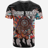Custom Native American T Shirt Native Patterns Dreamcatcher LT6 - Wonder Print Shop
