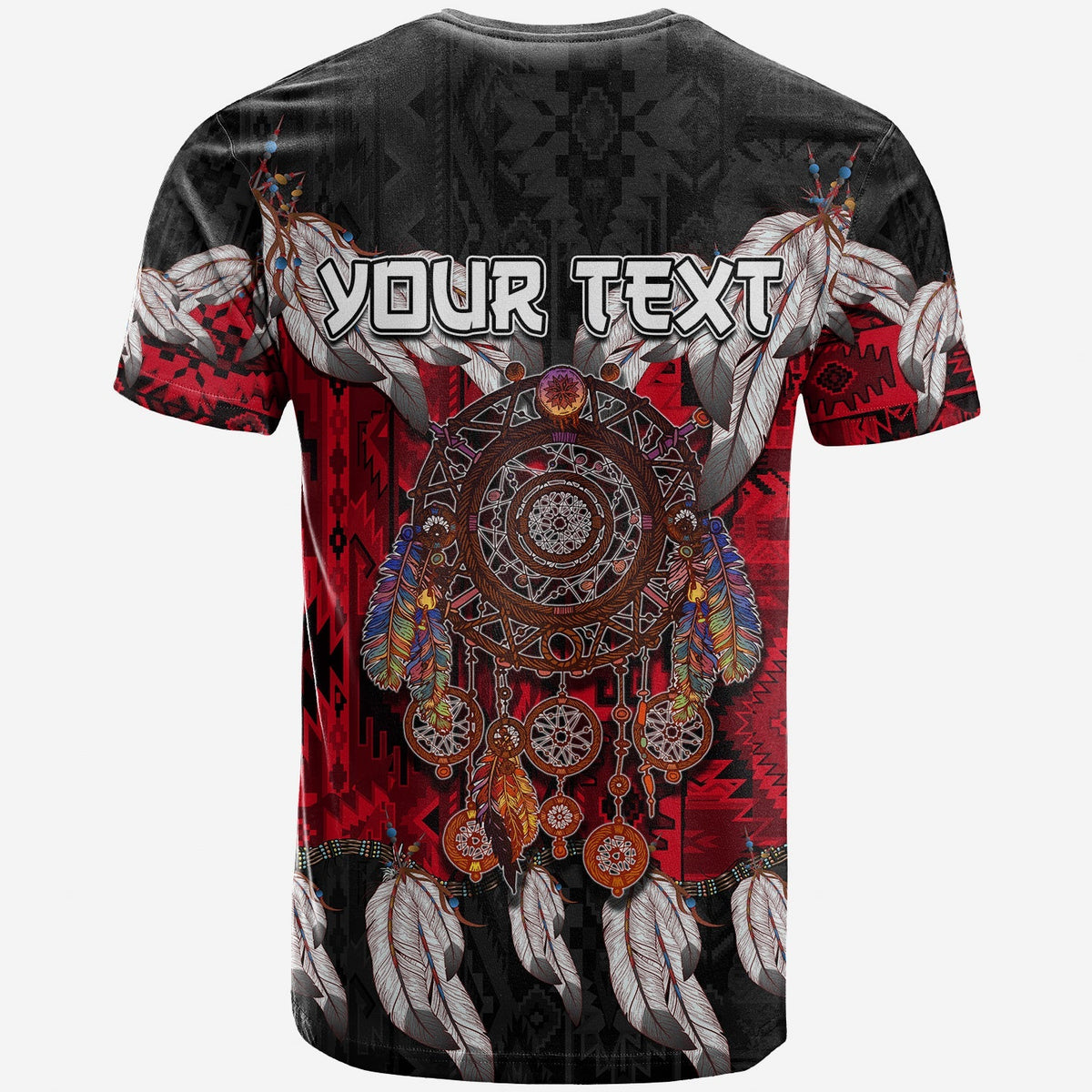 Custom Native American T Shirt Native Dreamcatcher LT6 - Wonder Print Shop
