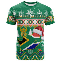 South Africa Christmas T Shirt King Protea Geseende Kersfees - Wonder Print Shop
