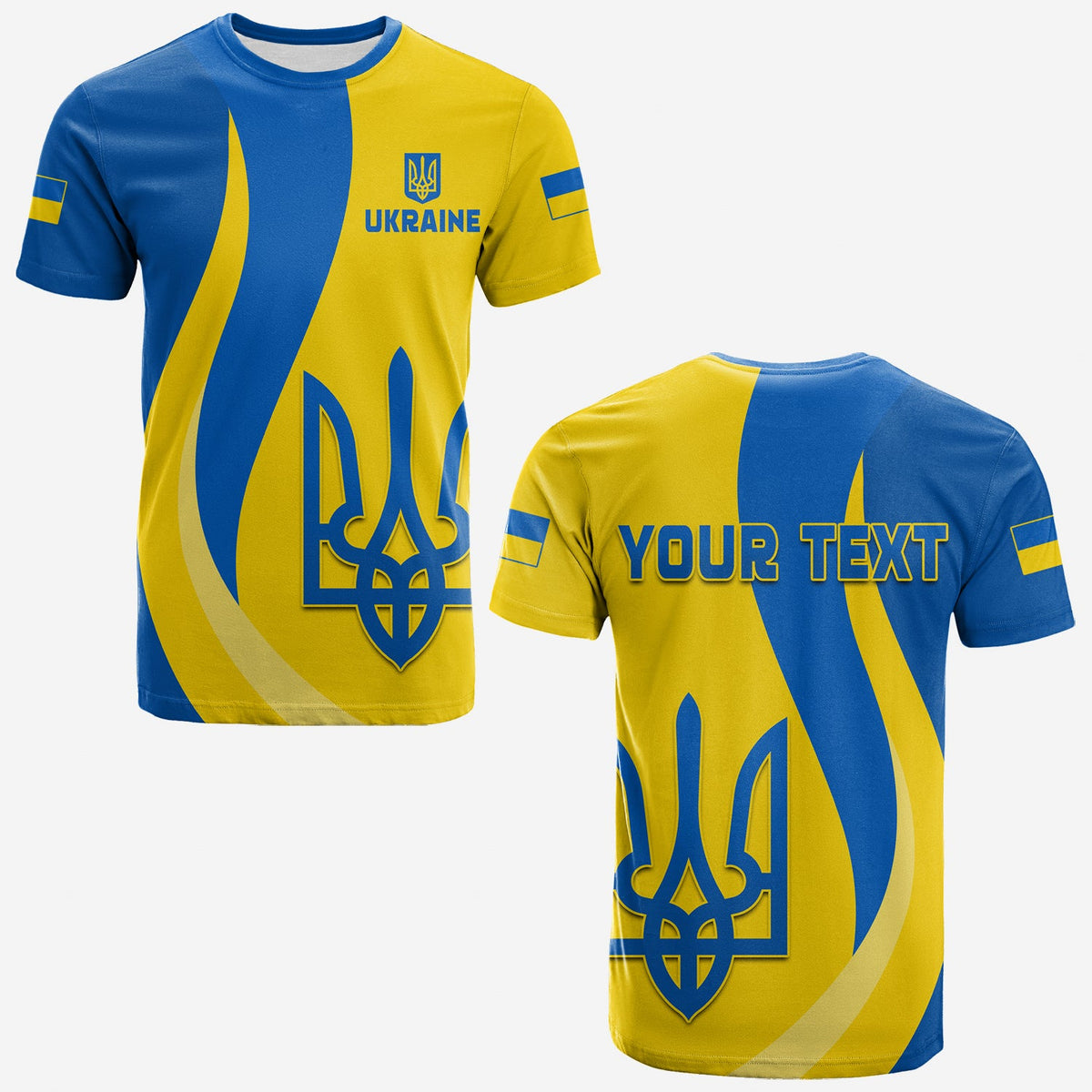 Custom Ukraine T Shirt Always Proud Ukraine LT13 - Wonder Print Shop