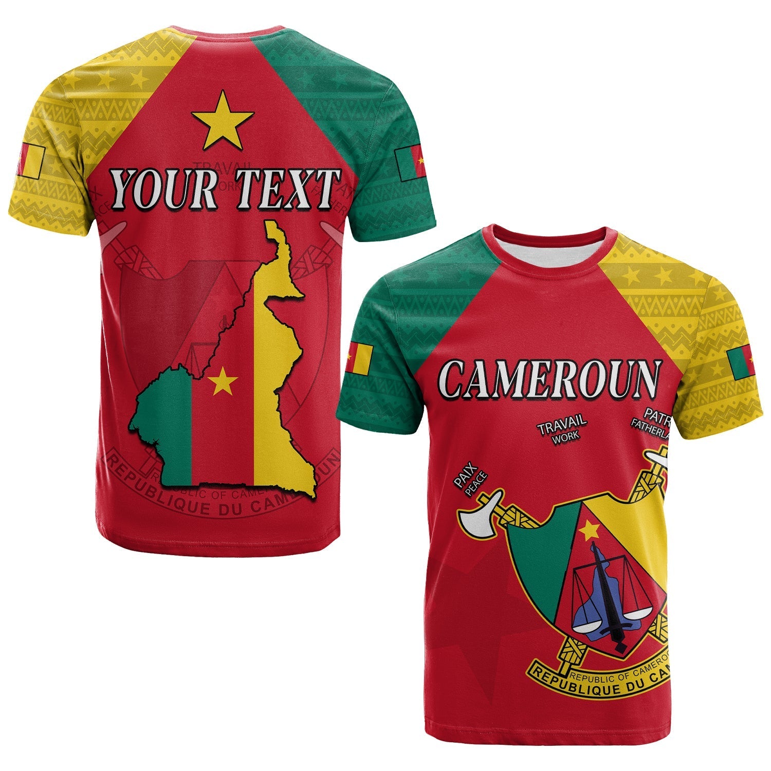 custom-personalised-cameroon-t-shirt-independence-day-cameroonians-pattern