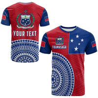 Custom Tuamasaga Samoa T Shirt Polynesian Pattern LT13 - Wonder Print Shop