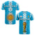 Custom Argentina Football Champions T Shirt La Albiceleste GOAT LT13 - Wonder Print Shop