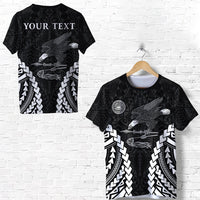 Custom American Samoa T Shirt Eagle mix Polynesian LT13 - Wonder Print Shop