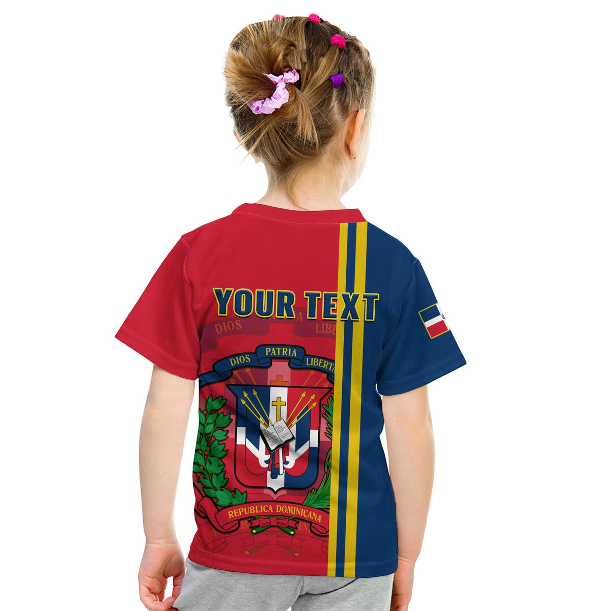 Custom Dominican Republic T Shirt Happy 179 Years Of Independence - Wonder Print Shop