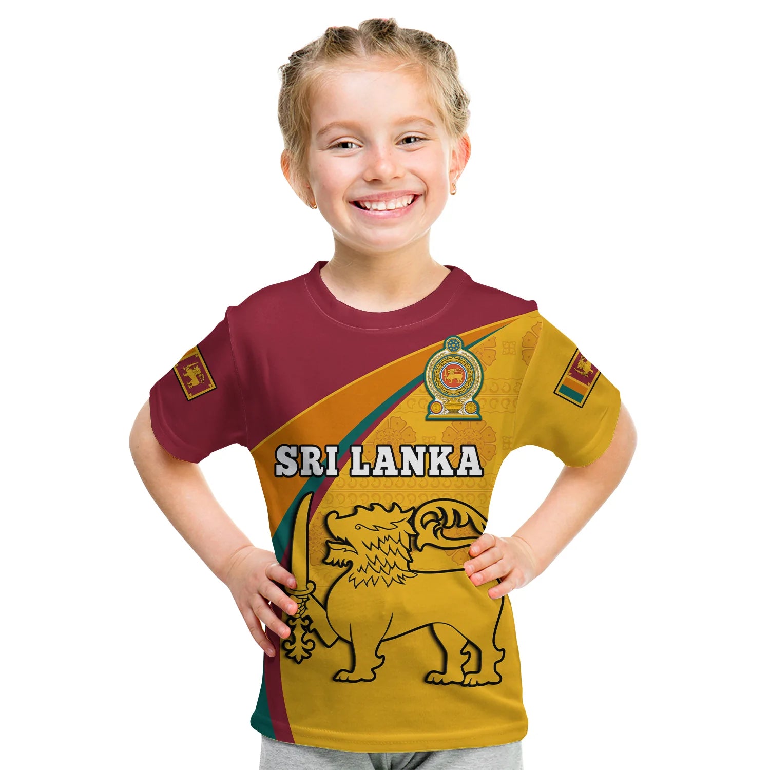 sri-lanka-t-shirt-kid-sri-lankan-pattern-happy-75-years-of-independence