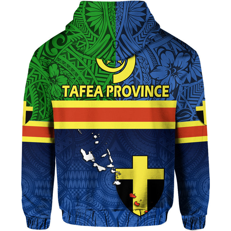 Vanuatu Tafea Province Day Hoodie Tafea Flag Color Style - Wonder Print Shop
