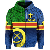 Vanuatu Tafea Province Day Hoodie Tafea Flag Color Style - Wonder Print Shop