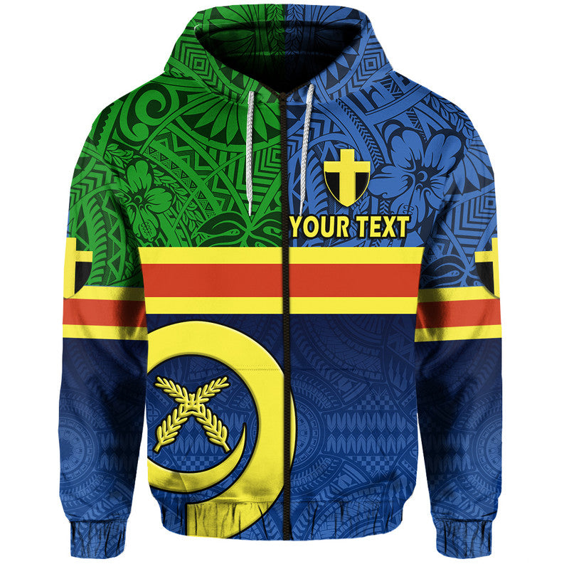 Custom Personalised Vanuatu Tafea Province Day Hoodie Tafea Flag Color Style - Wonder Print Shop