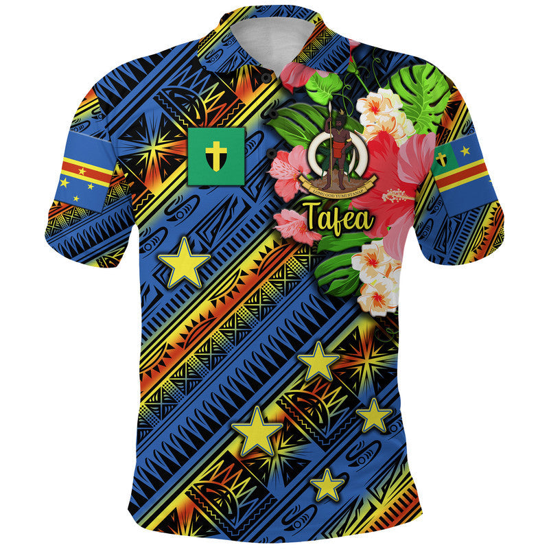 Vanuatu Tafea Polo Shirt Independence Be Proud LT8 - Wonder Print Shop