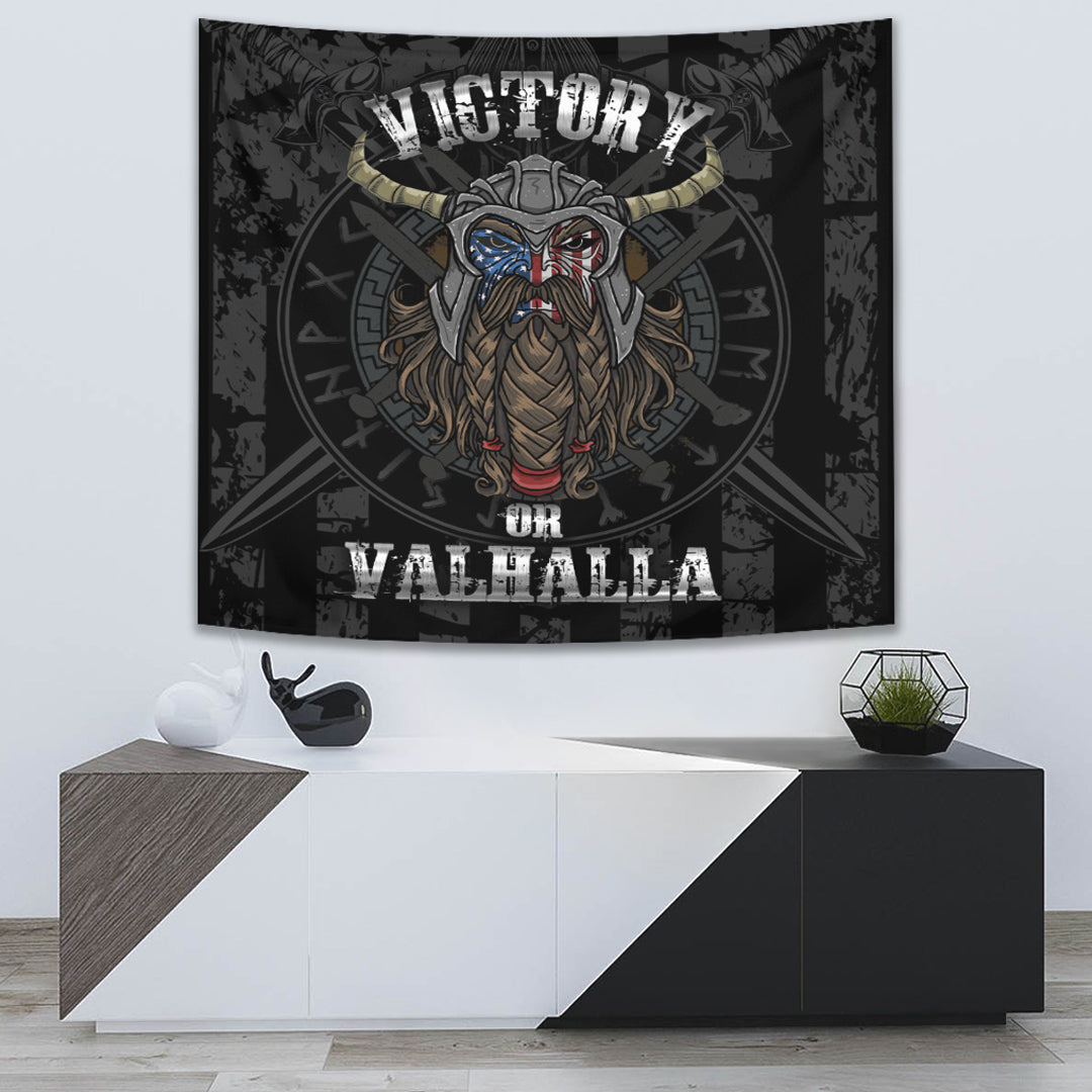 Viking Tapestry - Victory or Valhalla Tapestry RLT12 - Wonder Print Shop