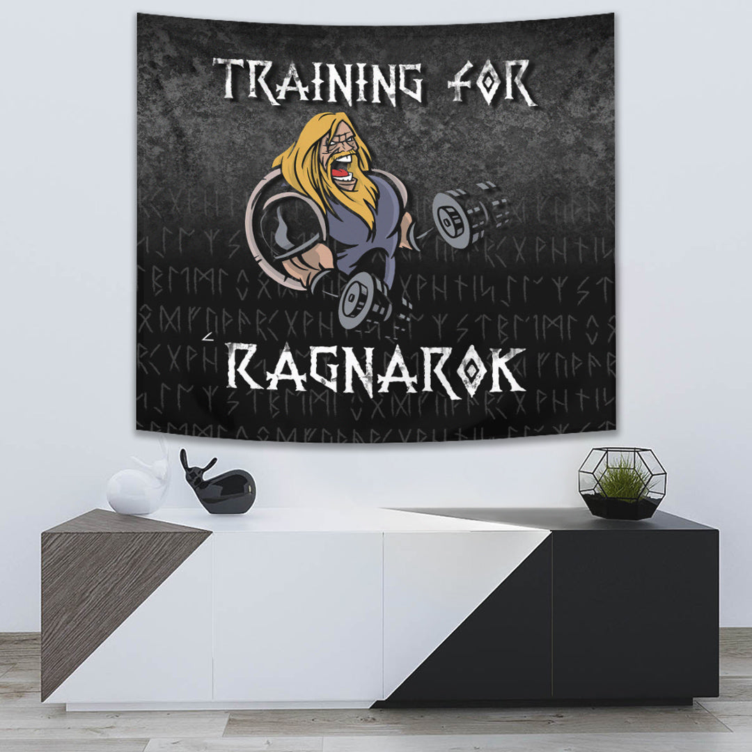 Viking Tapestry - Training For Ragnarok Tapestry RLT12 - Wonder Print Shop