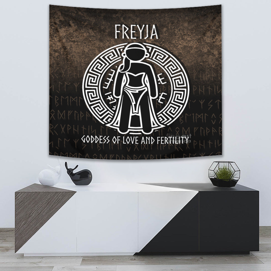 Wonder Print Shop Tapestry - Freyja the Goddess of Love and Fertility Tapestry RLT12 - Wonder Print Shop