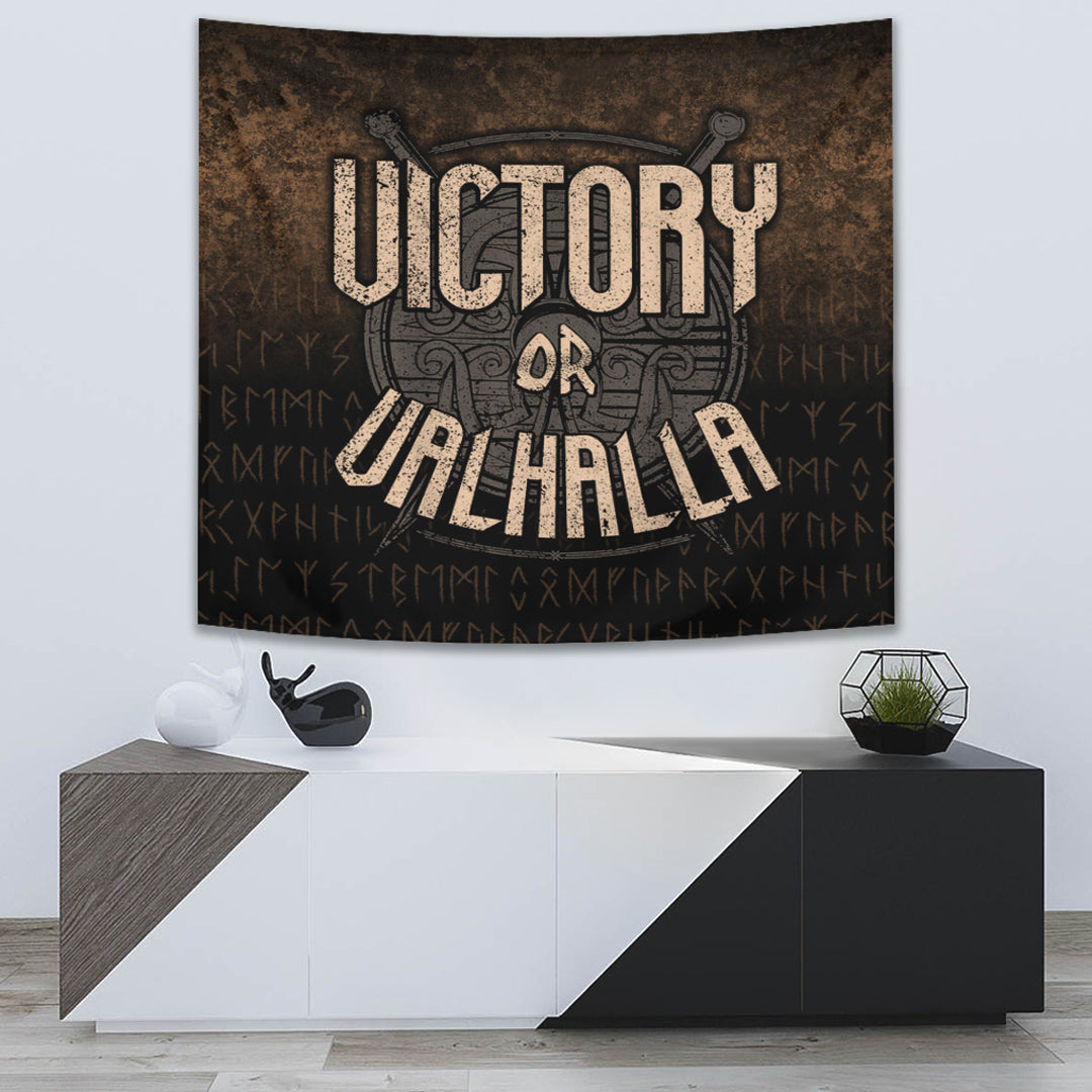 Wonder Print Shop Tapestry - Victory or Valhalla Tapestry RLT12 - Wonder Print Shop