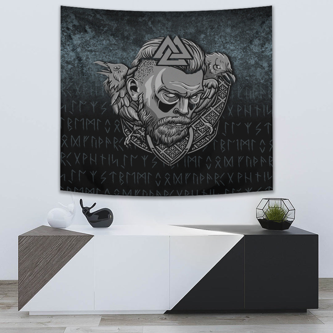 Wonder Print Shop Tapestry - Victory or Valhalla Warrior Tapestry RLT12 - Wonder Print Shop