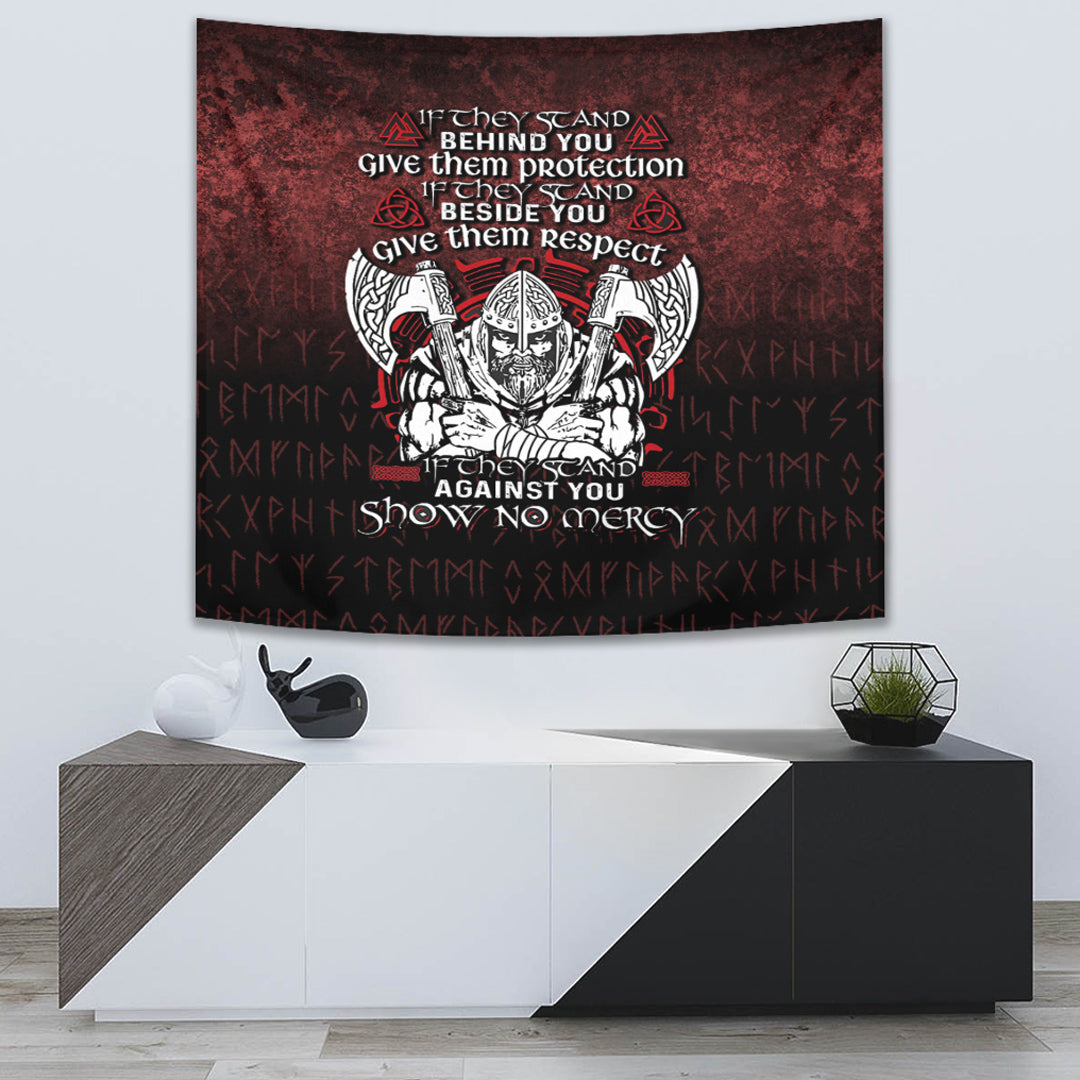 Wonder Print Shop Tapestry - Against You Show No Mercy Tapestry RLT12 - Wonder Print Shop