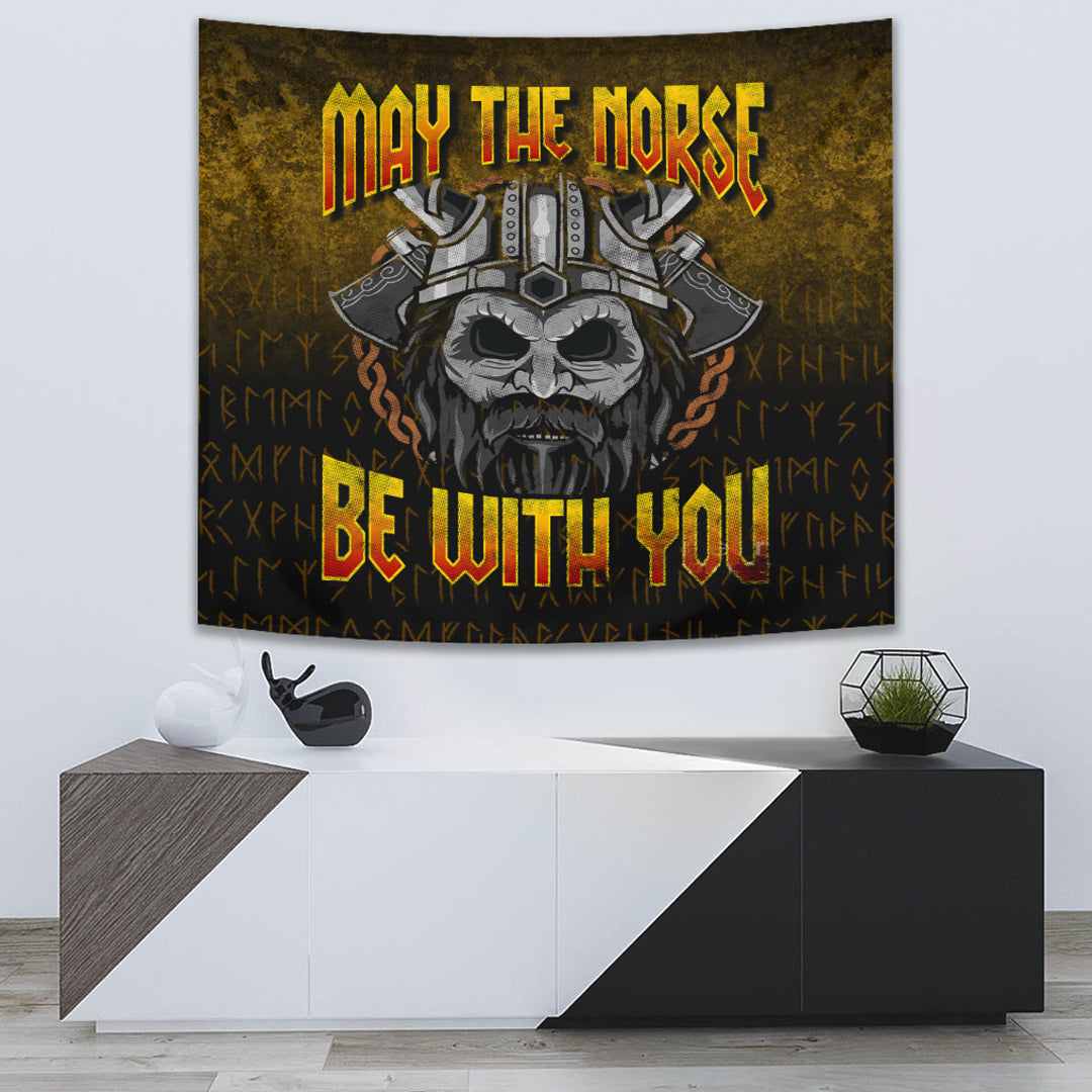 Viking Tapestry - May The Norse Be With You Tapestry RLT12 - Wonder Print Shop