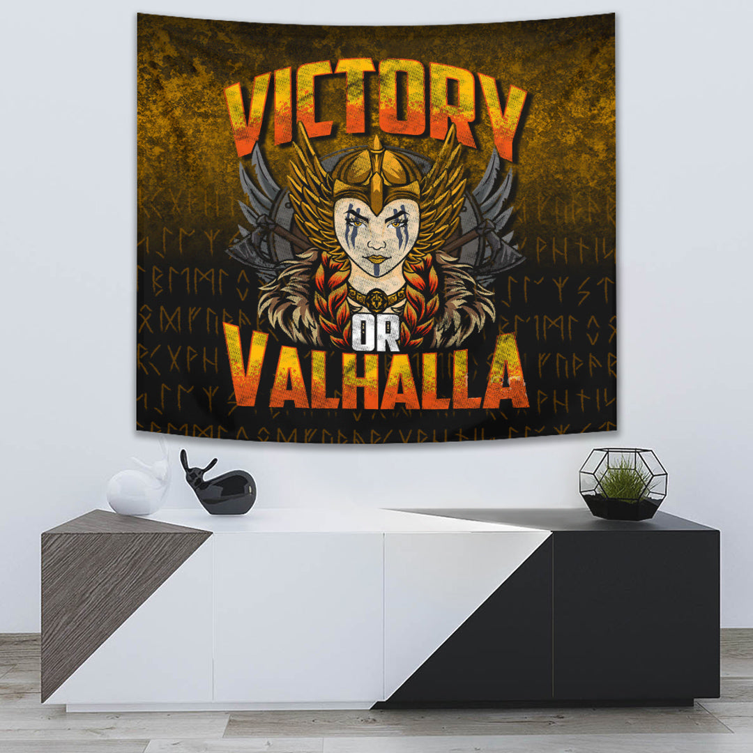 Viking Tapestry - Victory or Valhalla Tapestry RLT12 - Wonder Print Shop