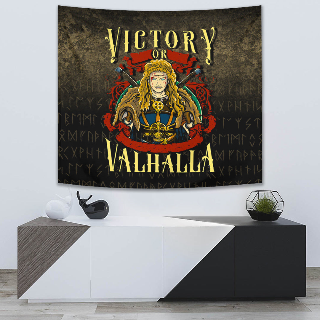 Wonder Print Shop Tapestry - Victory or Valhalla Tapestry RLT12 - Wonder Print Shop