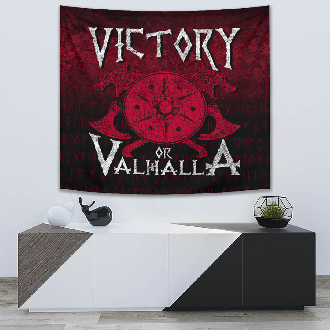 Viking Tapestry - Victory or Valhalla Tapestry RLT12 - Wonder Print Shop
