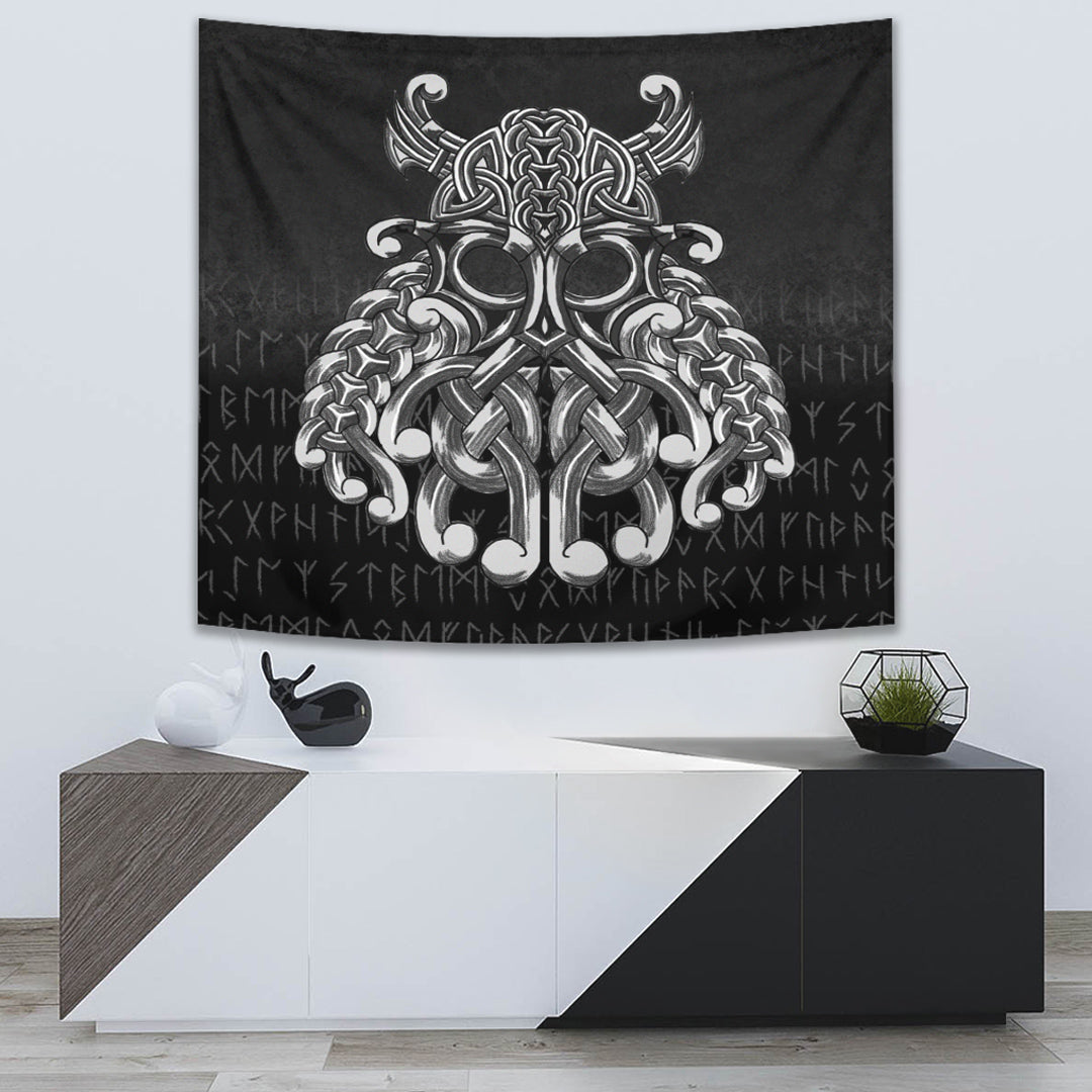 Viking Tapestry - Vikings Odin Valhalla Tapestry RLT12 - Wonder Print Shop