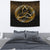 Viking Tapestry - Vegvisir Nordic Viking Rune - Gold Version Tapestry RLT12 - Wonder Print Shop