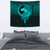 Viking Tapestry - Viking Norse Wolf - Cyan Version Tapestry RLT12 - Wonder Print Shop